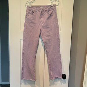Loft Lavender Flare Jeans